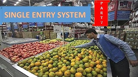 Single Entry System Part 7 - Inter 2nd year 5 marks problem (Exercise Problems )