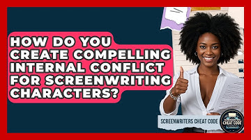 How Do You Create Compelling Internal Conflict For Screenwriting Characters?