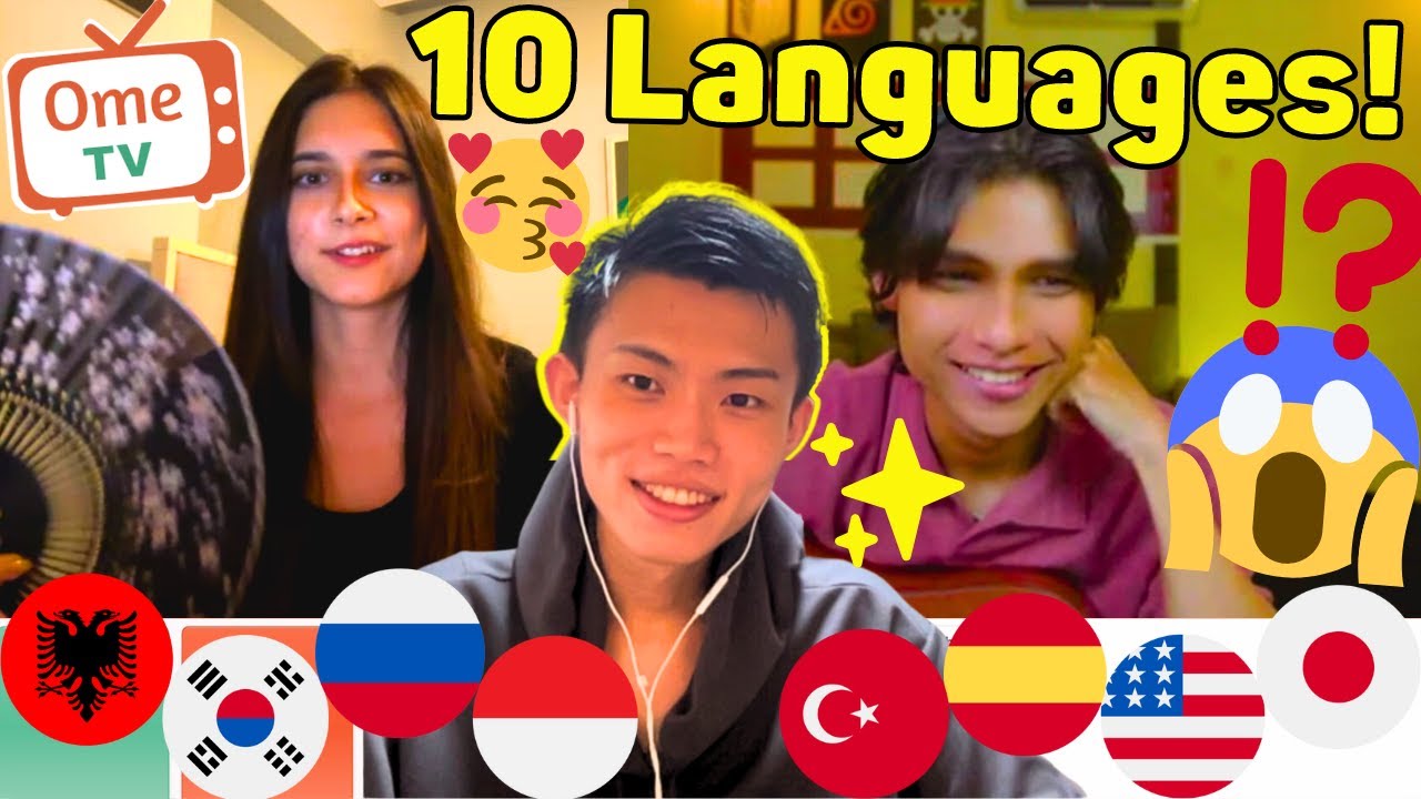 These Polyglots SHOCK ME With Languages!! - Omegle