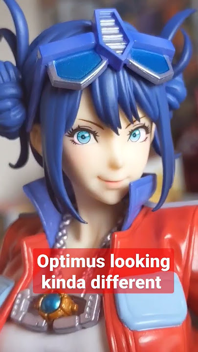 Optimus is a cute Anime girl? #shorts #transformers #bishoujo