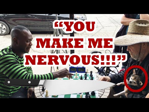 Chess Master Brings Dog To A Knife Fight! Monster Mike vs FM Mark The Duck