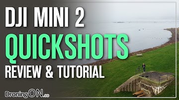 DJI AIR 2S/Mini 3 QUICKSHOTS Tutorial (Dronie/Circle/Rocket/Helix/Boomerang in 4K)