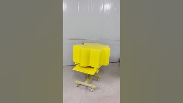 Fiberglass Modular Chair Manufacturing Steps #fiberglass #chair #factory #composite #workshop