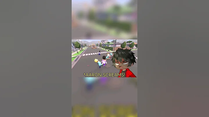 Jealous Aaron😱💔#gacha #gachaedit #aphmau #funny