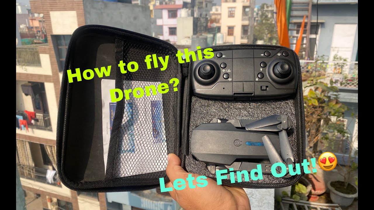 HOW TO CONTROL TOY DRONE | HOW TO FLY A DRONE | HOW TO CONTROL REMOTE ...