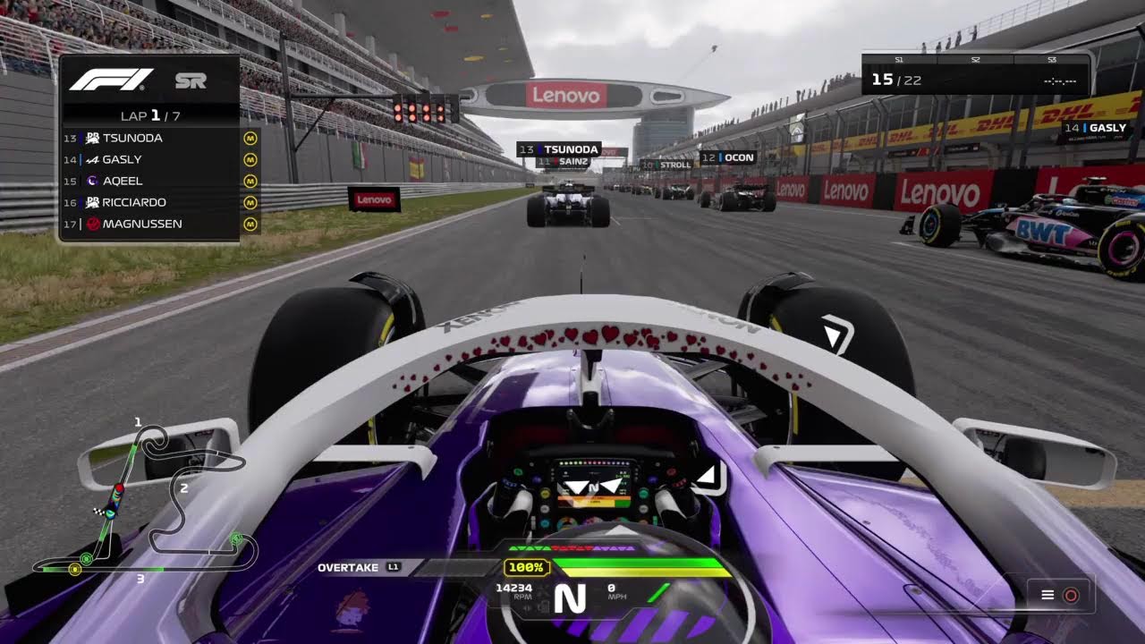 Part 5 | R5 China | F124 My Team Career Mode S1 | Practice & Sprint Qualifying & Sprint Race