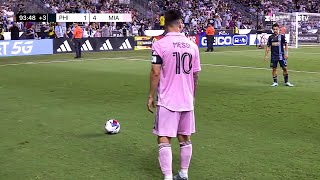 Lionel Messi vs Philadelphia Union | Leagues Cup Semi-finals | 2023