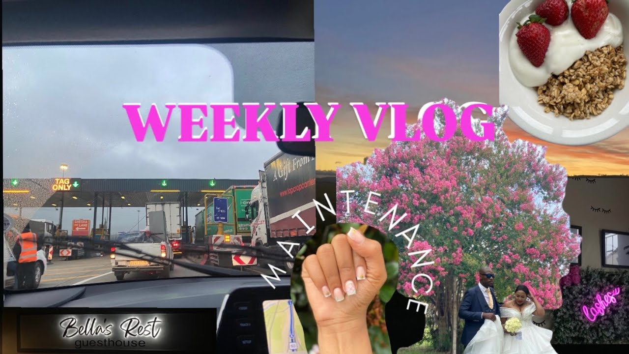 Weekly Vlog + Maintenance week+ Roadtrip + Dundee+ Wedding
