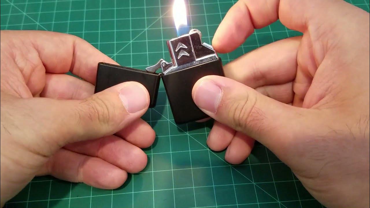 How to Purge a Butane Lighter YouTube