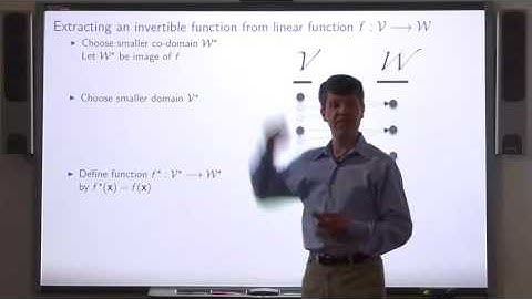 [Coding the Matrix] Week 5 - Lec4
