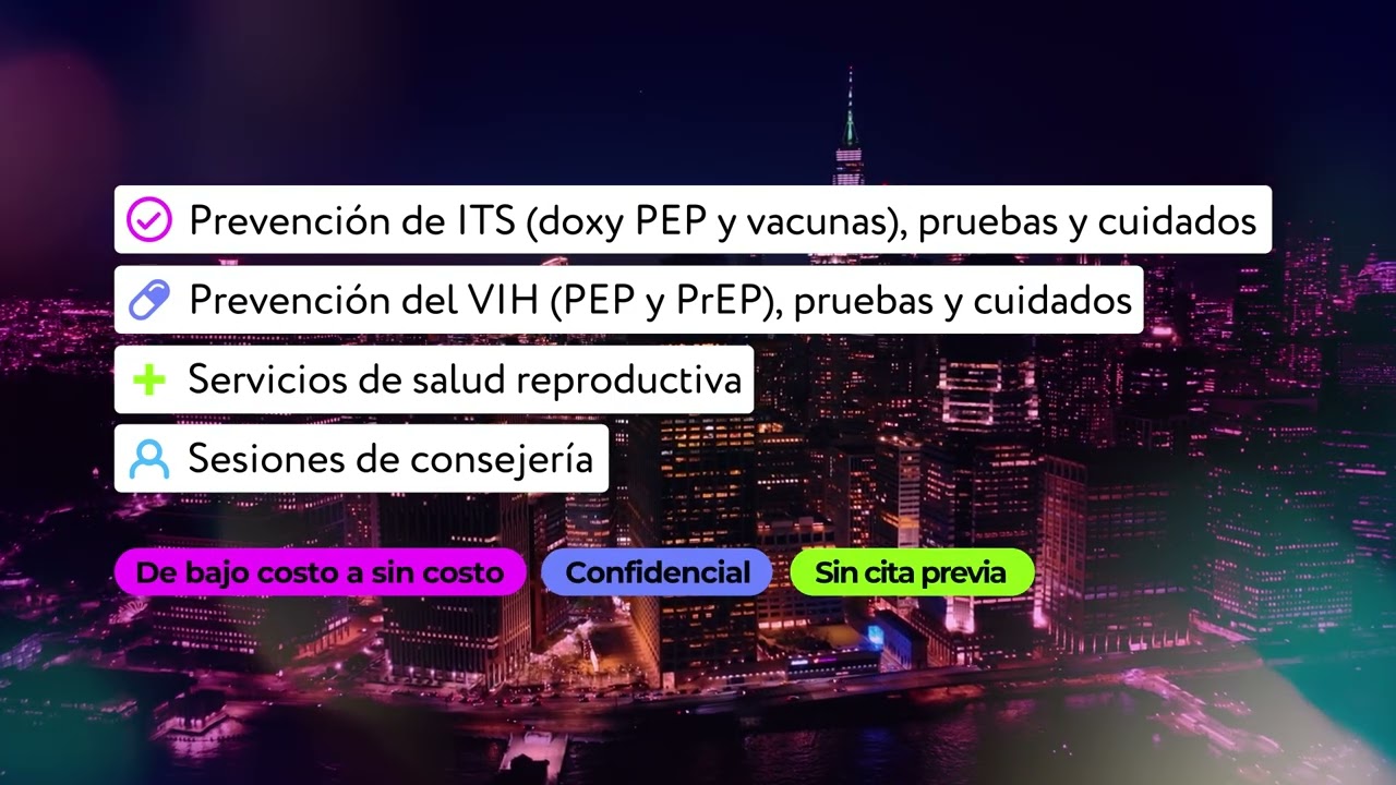 Clínicas de Bienestar Sexual de NYC | (NYC Sexual Health Clinics - Spanish :15)