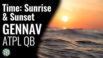 Time Question #4 | General Navigation | ATPL Question Bank | AE77178 | Answering ATPL