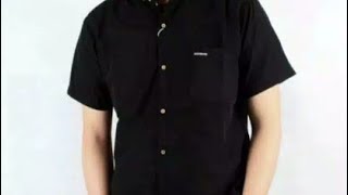 Unboxing Kemeja Distro Volcom Warna Hitam‼️