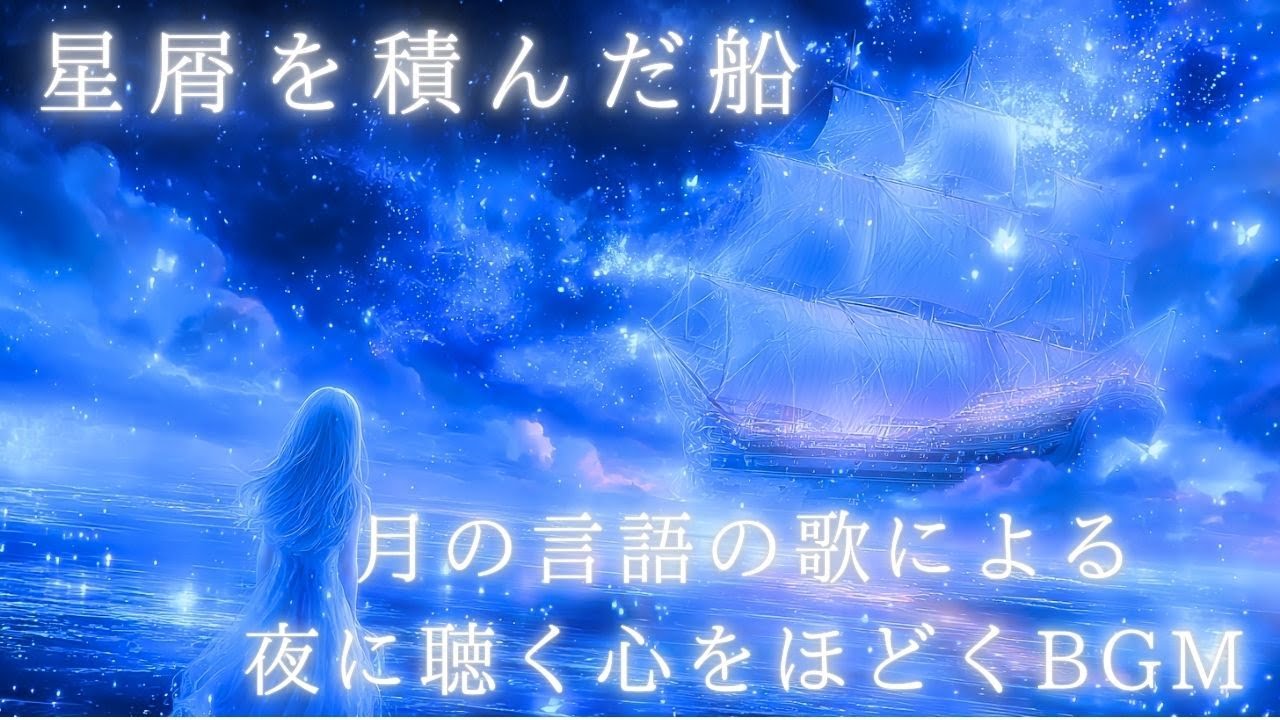 【幻想ケルト音楽　星屑を積んだ船　 ⭐ 〜張り詰めた心をほどく、星海の癒しBGM〜【歌あり・癒しのBGM】