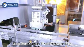 MCCB molded case circuit breaker automatic assembly and testing production line