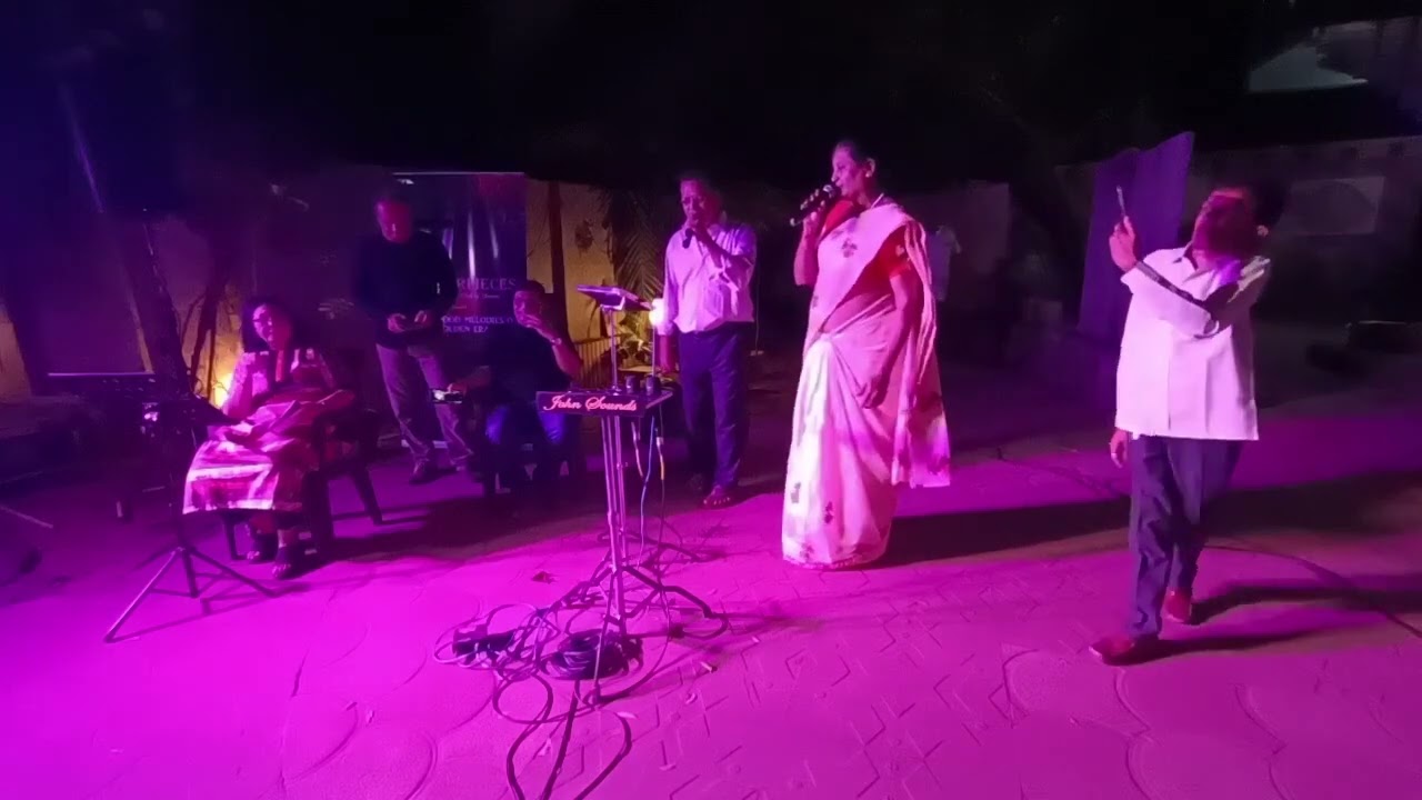 Lata & Vinod @ Haddows Club for THE LEGENDS Mehfil.