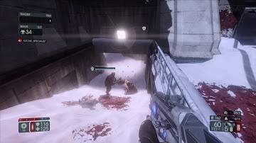 Killing Floor 2: Sniperassault beats a zombie till they glitch