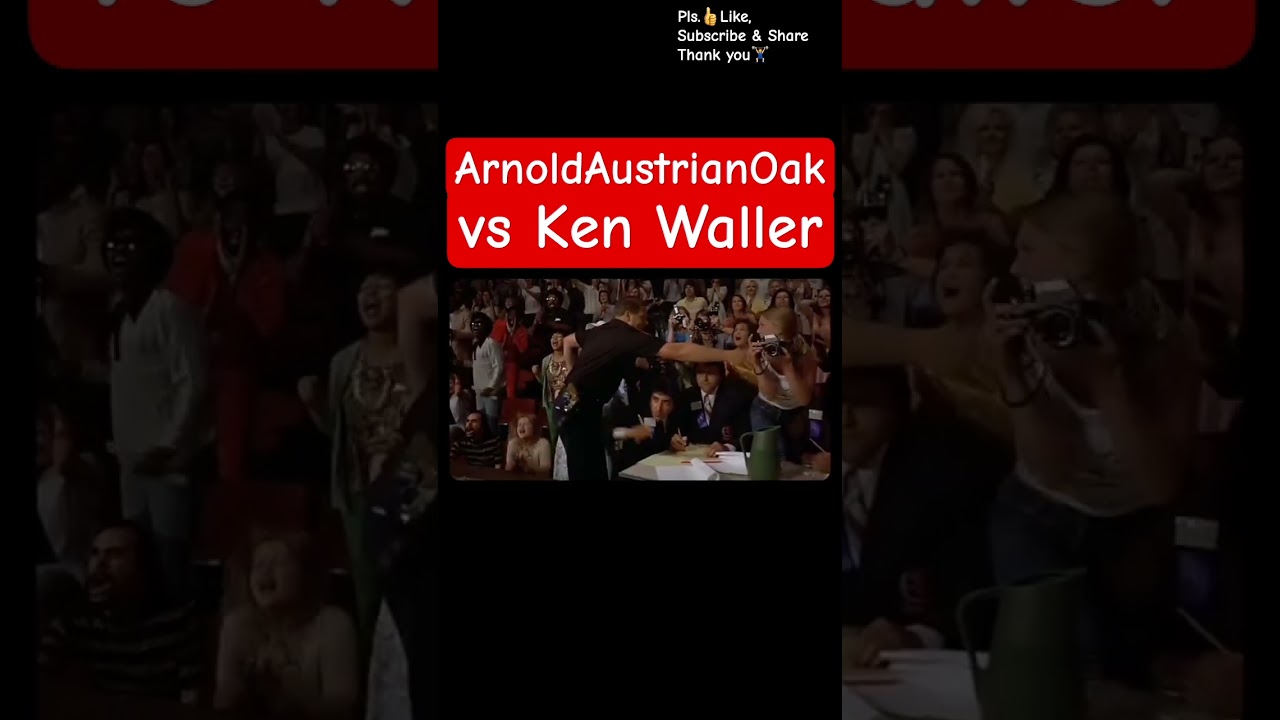 Arnold Schwarzenegger Mr. Olympia vs. Ken Waller Mr. Universe Posedown by 💪Coach Ronaldo🏋P2