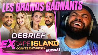 DEBRIEF EXCAPE ISLAND - EPISODE 2-3
