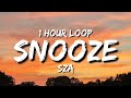 Sza  snooze 1 hour loop