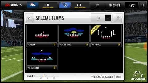 How to block a punt in madden mobile