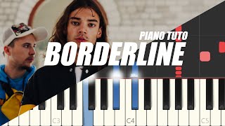 Video thumbnail of "Columbine - Borderline (Easy Piano Tutorial)"