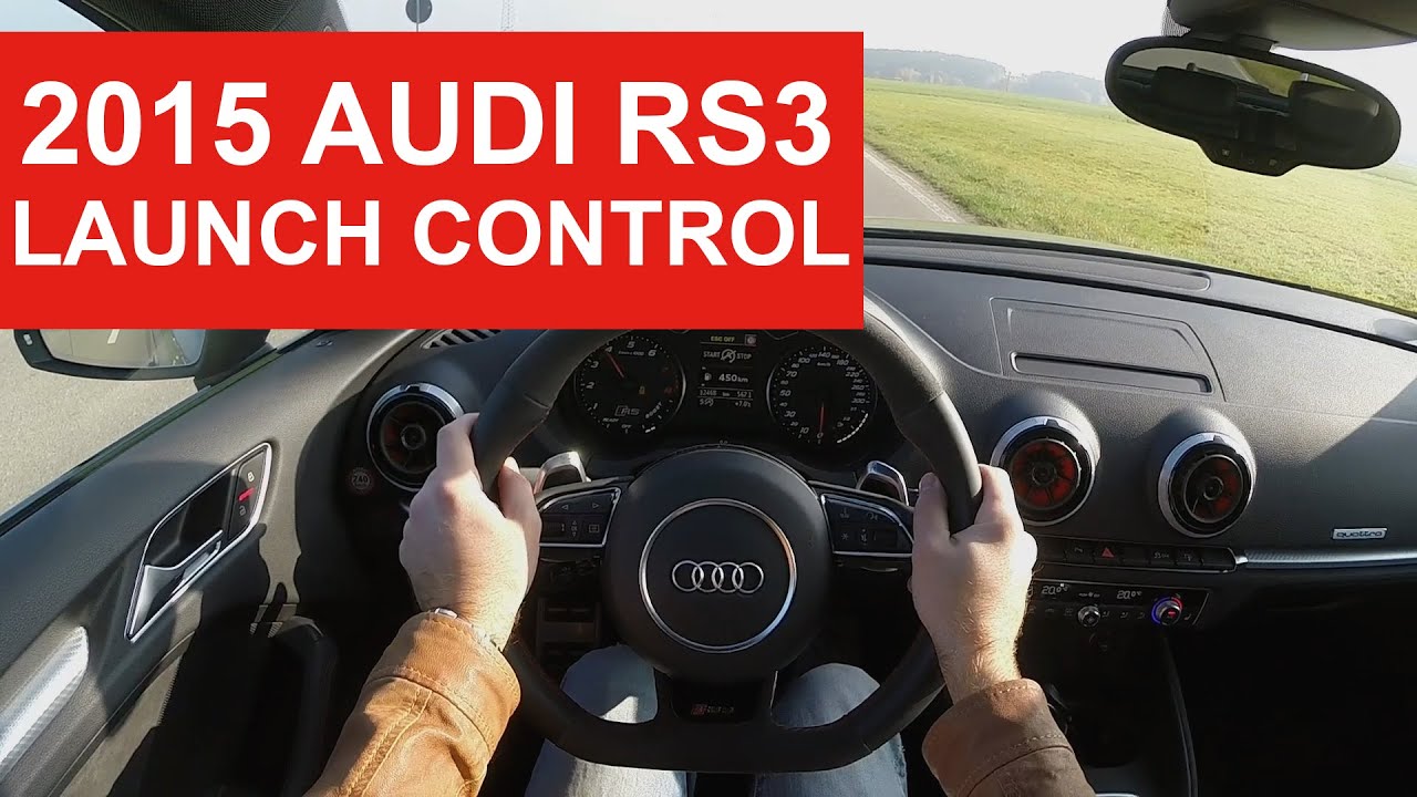 2015 Audi RS3 Launch Control POV HD