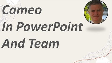 Cameo in PowerPoint Live and Microsoft Teams