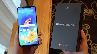 Huawei Mate 20 Pro Unboxing!