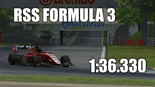 Assetto Corsa - Formula RSS 3 V6 @ Monza - Hotlap with Setup