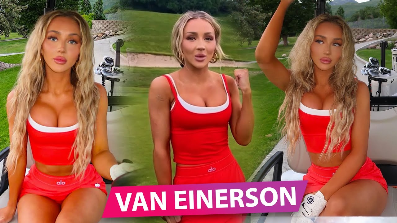 Unbelievable: How VANNA EINERSON Mastered Golf Trick Shots - YouTube