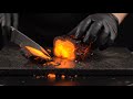 용암 자르기 ASMR 수면 유도 편안한 소리 | Cutting Lava Block ASMR Sound