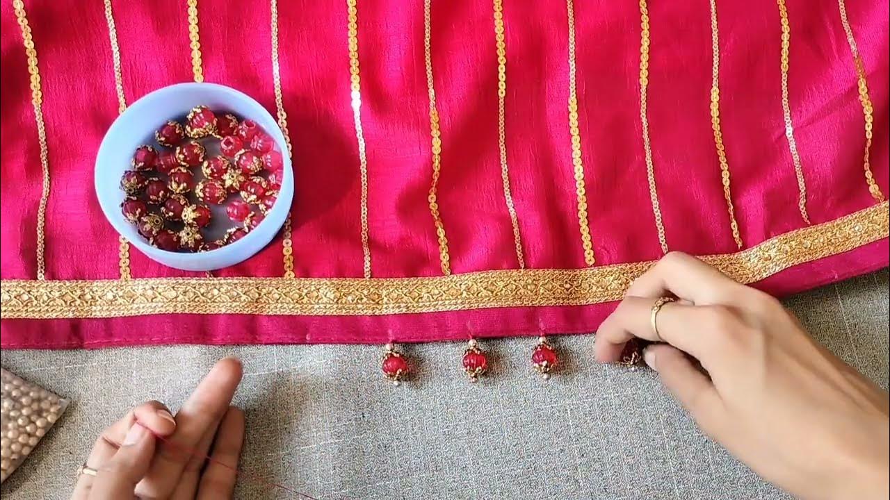 "Easy Marathi Tassel Making Tutorial creative tassals for designer