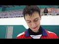 Марат Шарипов после игры Енисей-Старт 8-2   07.01.2022
