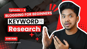 Ep 4:  Keyword Research for SEO Success //  Authority and Backlinks  // larapush