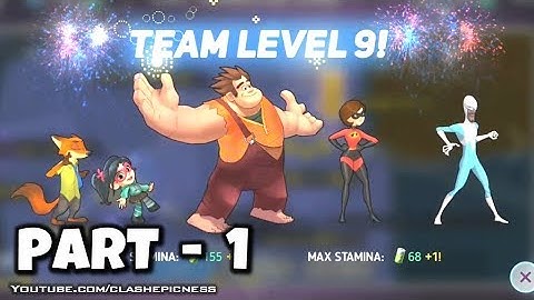 Disney Heroes: Battle Mode - Gameplay Walkthrough Part 1 (iOS, Android)