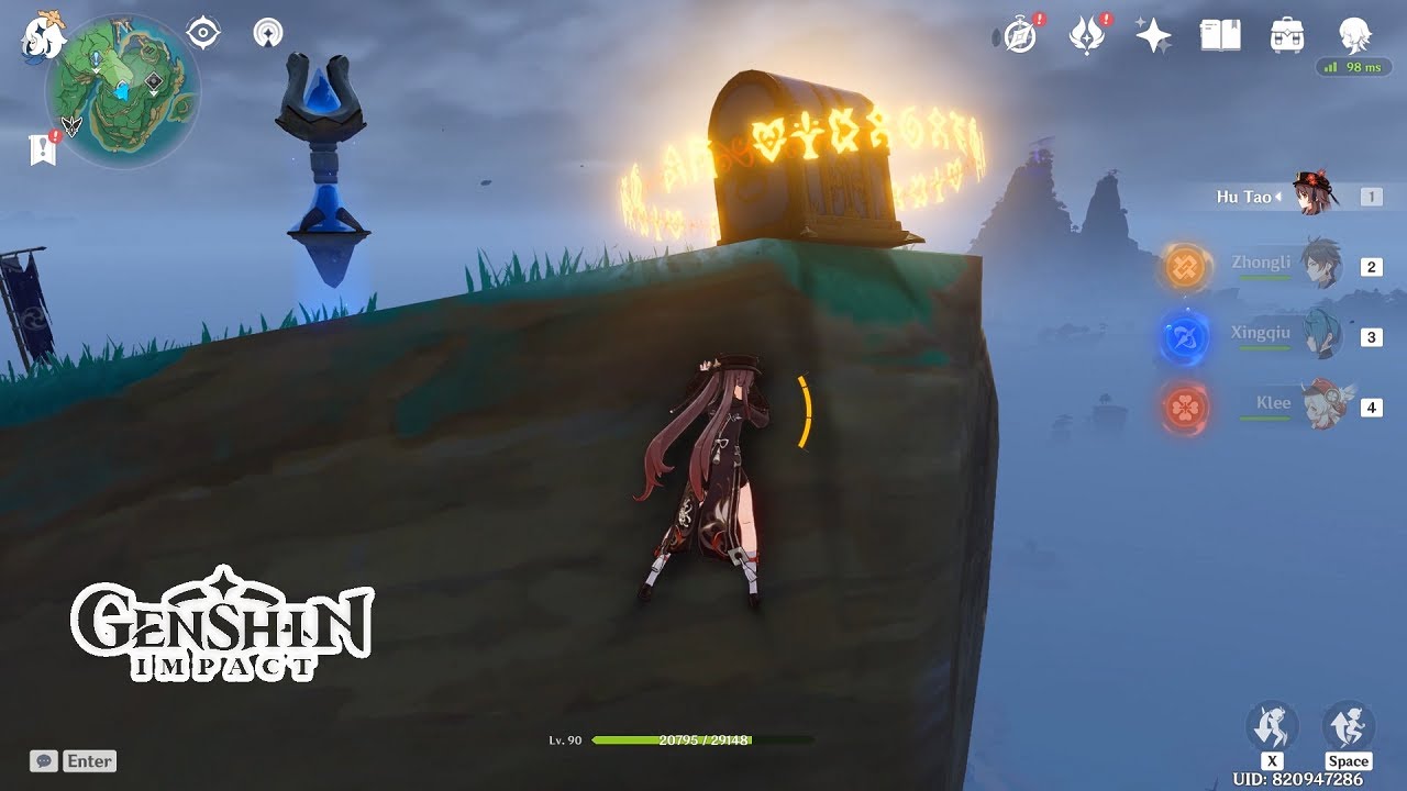 Weird Luxurious Chest in Tatarasuna Genshin Impact YouTube