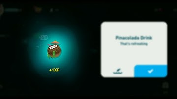 creatures of the deep - pinacolada drink