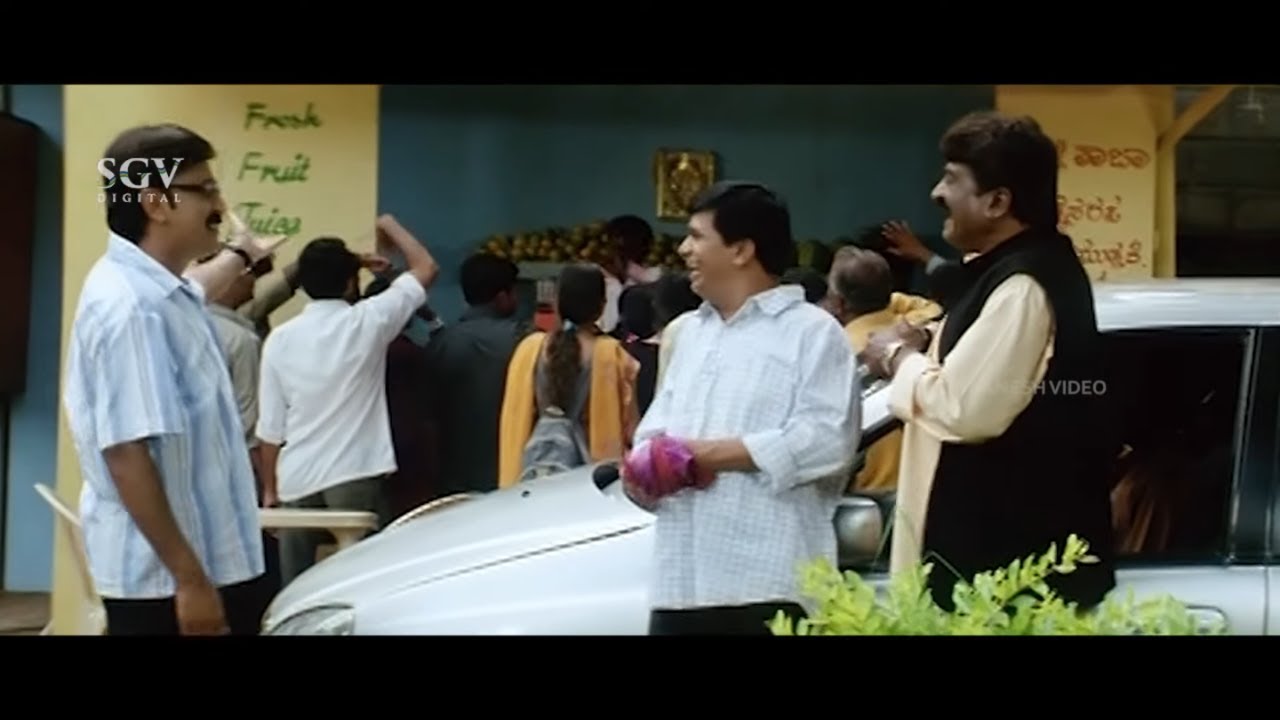 ಶೂಟಿಂಗ್ ಸೆಟ್ ತೋರಿಸಿ ಅಂಗಡಿ ಅಂತ ಒಂದು ಕಾಲ್ ಲಕ್ಷ ಗುಳುಂ ಮಾಡಿದ ರಮೇಶ್ | Hey Sarasu Kannada Movie Parts 01