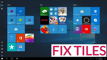How to Get Back Normal Desktop Tiles in Windows 10