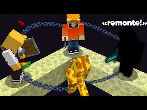 We finished Minecraft while chained up...