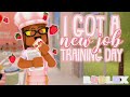 I Got a JOB at PASTRIEZ BAKERY! *GOING TO TRAINING* Roblox Roleplay