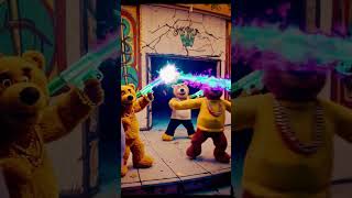 Insane Teddy Bear Gang Takes Over Compton Carnival!