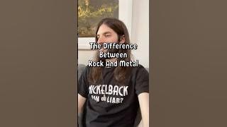 Difference Between Rock And Metal Music