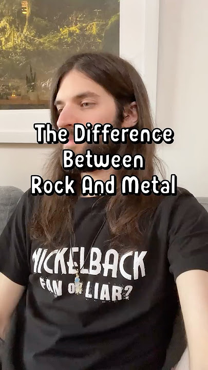 Difference Between Rock And Metal Music