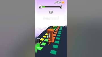 Best Stack Colors Gameplay Walkthrough All Levels 77 Pro Mod Apk Android iOS Voodoo Game #Shorts