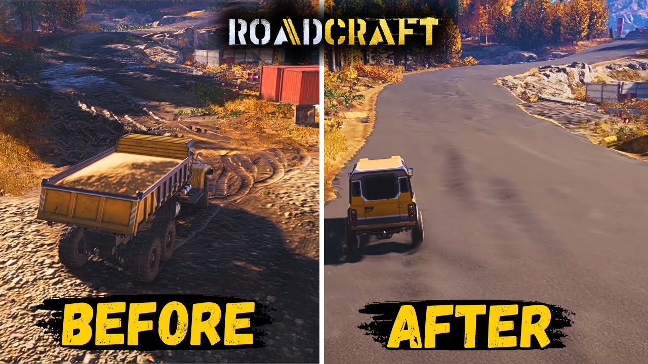 Roadcraft - Building a Massive Highway. Heavy work!