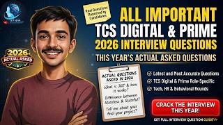 Tcs Digital Prime 2026 Exact Interview Questions Asked Tech Hr