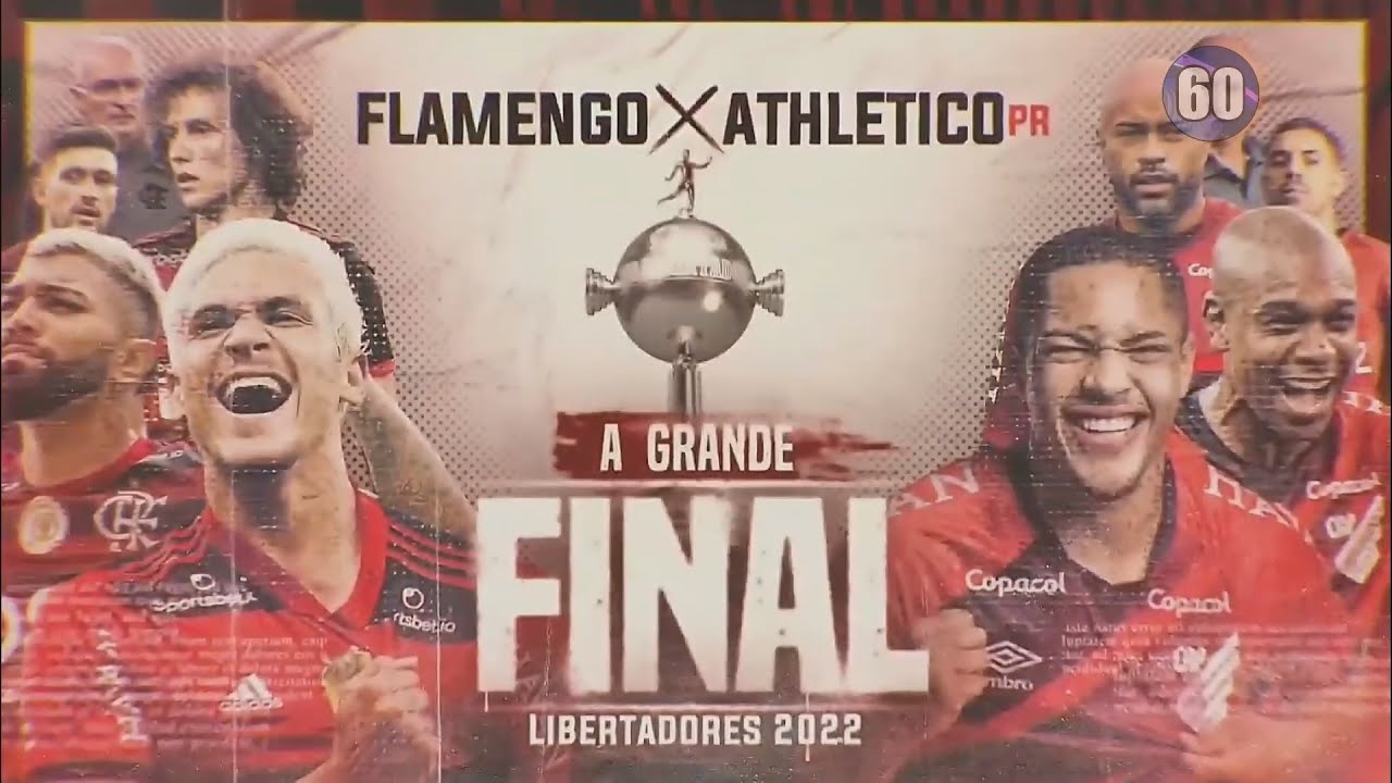 Chamada Final da Libertadores no SBT | Flamengo x Athletico Paranaense | 60fps