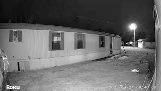 The man in my side yard from my security camera 